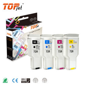 Cartouche d'encre Topjet <span class=keywords><strong>728</strong></span> noire 300 ml compatible avec HP728 <span class=keywords><strong>hp</strong></span> <span class=keywords><strong>728</strong></span> Cartouche d'encre DesignJet T730 T830 Imprimante traceur grand format - Product Image 1
