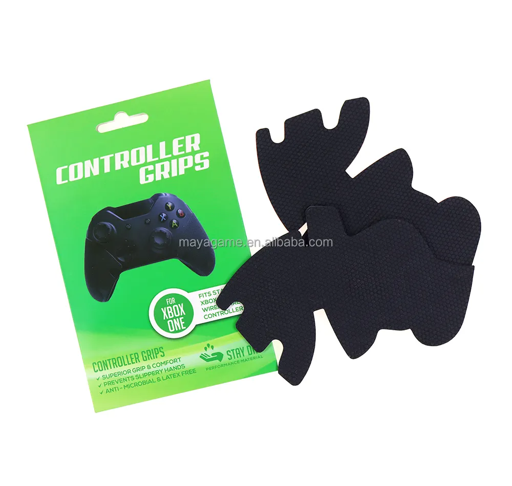 Pegangan pengontrol hitam untuk xbox one pengendali Joystick pegangan tangan cumi-cumi untuk xbox one SquidGrip stiker