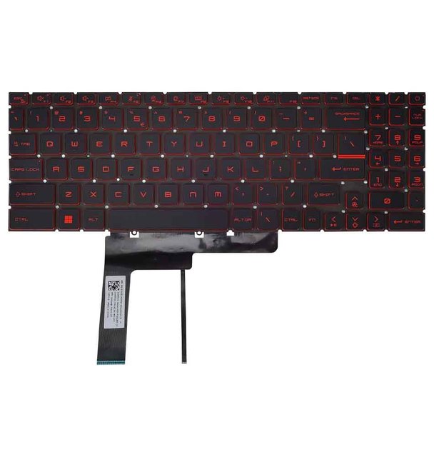 Hot Selling MSI Laptop Keyboard with US Layout for Models GF66 GF76 GL66 GL76 MS-1582 MS-1583 MS-17L1 MS-17H3