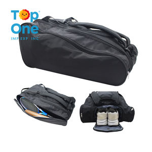 Top One Mochila DE TENIS Pickleball de viaje de gran capacidad Bolsa de raqueta de bádminton con compartimento para zapatos - Product Image 1