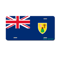 Plaques d'immatriculation personnalisées Yap Flag – Plaque d'immatriculation nationale sur mesure, souvenir de pays, cadeau décoratif