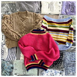 Conjunto de Suéter de Punto para Mujer de Alta Calidad y Estilo Moderno, Ropa de Mujer en Stock, Entrega Aleatoria, Suéter de Cachemira para Mujer - Product Image 4