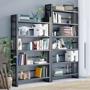 White Steel <b>Bookcase</b> Used <b>Library</b> <b>Bookcases</b> Used <b>Library</b> Bookshelves for Sale Libros rak Buku Libreria Scaffale - Product Image 6