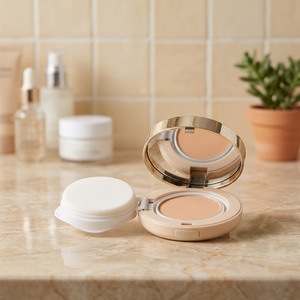 [COSBON] Full Coverage Cushion <b>Foundation</b> Airtight Compact Hydrating Buildable Long Wear Fresh Matte All Skin 30ml for Women - Product Image 2
