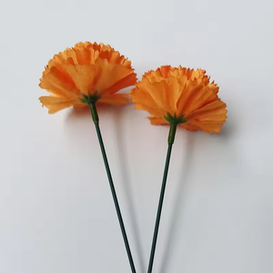 Mini Flor Artificial de Clavel Lila para Arreglos Florales de Salón de Bodas, Guirnalda, Flor a Juego, Flor de Caléndula de 6 cm - Product Image 3