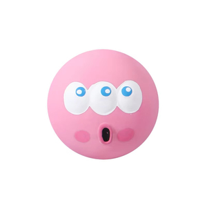 New Cute Cartoon Big Eyeball Dog <b>Squeaker</b> Chew <b>Toy</b> Environmental Friendly Interactive Rubber <b>Toys</b> for Pets - Product Image 2