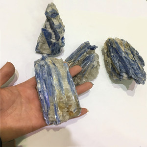 Batu Permata Mineral Batu Alam Brazil, Kyanite Batu Mentah Aquamarine Kasar