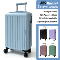 Maleta de Mano Rígida de ABS de 20 Pulgadas con Candado TSA 360 al por Mayor °   Maleta de Cabina con Ruedas Giratorias