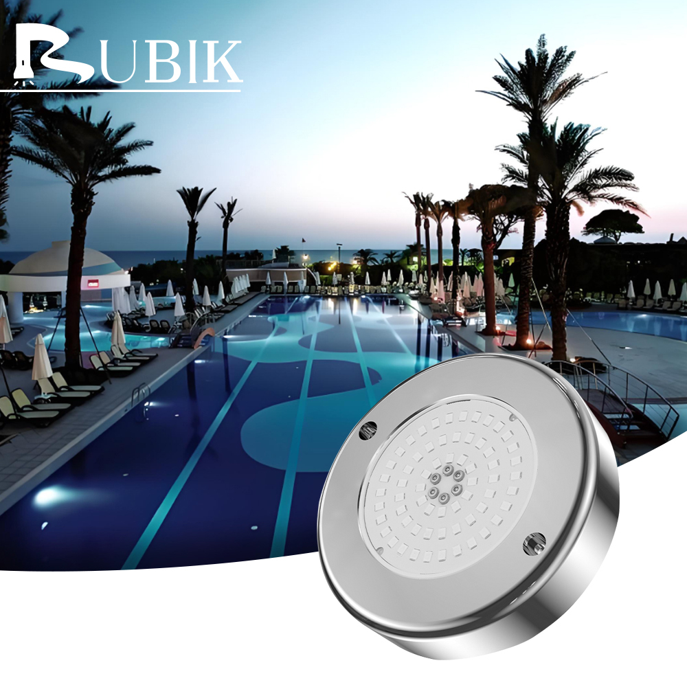 Factory Direct 316 Stainless Steel 6W Wall-Mounted Swimming Pool Light LED Waterproof IP68 Colorful APP/Remote Control 2-Year