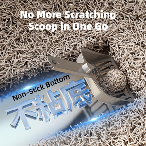 Caixa de Areia para Gatos Extra Grande em Aço Inoxidável e Plástico, Anti-respingo, Totalmente Fechada, Desmontável, Suprimentos para Animais de Estimação de Dupla Função - Product Image 4