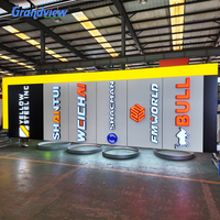 Letrero de Totem LED de Doble Cara para Parques Comerciales, Señalización Monolítica para Exteriores de Alta Luminosidad, Proveedor de Letreros