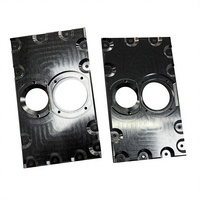 Pièces usinées et tournées CNC de précision sur mesure à 5 axes, articulation de bras robotique, lien courbé, support en aluminium, usinage haute tolérance