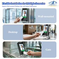 Control de Acceso con Reconocimiento Facial HFSecurity X05, Control de Asistencia con Huella Dactilar y Tarjeta Android, POE Integrado con SDK Gratuito