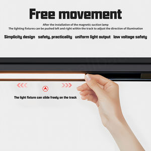 Controlador LED de tira delgada de CC de alta calidad, SMPS de voltaje constante, 100W 200W 48V, para riel de luz con succión magnética - Product Image 5