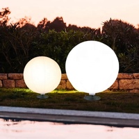 120cm 160cm Blanc Gonflable LED Lumières Ballon Activité Décoration 200W 400W