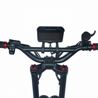 Pour les marchés européen et américain, trottinette électrique WOLF Warrior 11 Max 60V36AH avec cadre en métal DGT