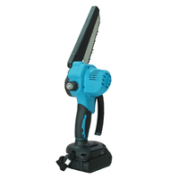Mini-tronçonneuse portative légère et puissante, machine à couper le bois, tronçonneuse électrique rechargeable