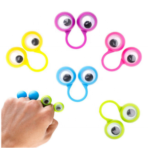 Marionetas de dedo de ojo <span class=keywords><strong>para</strong></span> niños, juguetes de fiesta de Pascua, marionetas de dedo, Juguetes Divertidos <span class=keywords><strong>para</strong></span> Dropshipping - Product Image 4