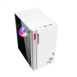 New Design Special-Shaped MATX <strong>Gaming</strong> <strong>PC</strong> <strong>Case</strong> Computer CPU Server Cabinet Chassis With Tempered Glass Steel Panel - Product Image 3