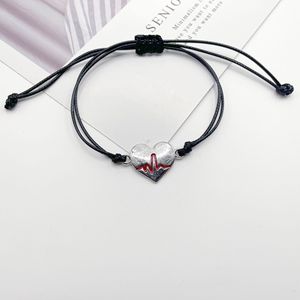 New Nurse <strong>Teacher's</strong> Day Greetings Greetings <strong>Bracelet</strong> Commemorative Nurse Ecg <strong>Bracelet</strong> Stethoscope Braided <strong>Bracelet</strong> - Product Image 6