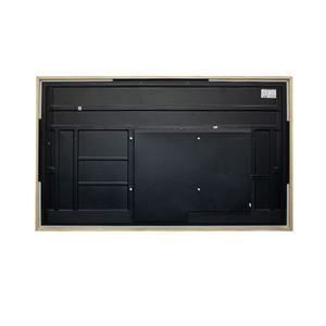Écran photo numérique LCD tactile de 65 pouces, galerie d'art, moniteur mural avec cadre <span class=keywords><strong>en</strong></span> <span class=keywords><strong>bois</strong></span> - Product Image 6