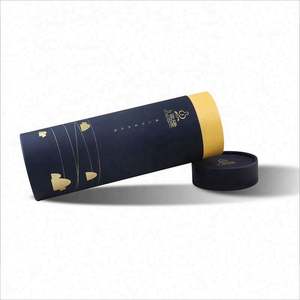 High Quality Cylinder Wine Gift <b>Box</b> Custom Design <b>Round</b> Paper <b>Box</b> For Gift - Product Image 3