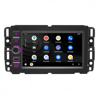Navigation GPS 4 cœurs Écran HD 7 pouces WiFi Sans fil Carplay Android Auto Radio FM Android Radio de voiture Android pour Chevrolet GMC