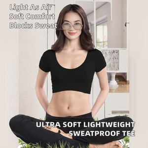 Camiseta Interior Corta para Mujer, 95% Modal, 5% Elastano, Ultra Suave, Ligera, Estilo Vintage, Transpirable, para Verano - Product Image 2