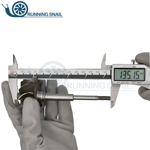 Rueda de turbina <span class=keywords><strong>Turbo</strong></span> <span class=keywords><strong>RHB6</strong></span> RHB6A NB190027 NE190022 para I suzu Hitachi JCB JS110 JS130 4BD1-T 89441832004 6T-575 - Product Image 6