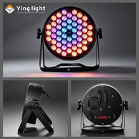 Lumière LED plate et mince 54x3w RGB 3 en 1, lumière LED 54*3w DMX, lumière LED 54 pour DJ, discothèque, fête
