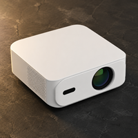 Projecteur intelligent J318 360 ANSI Full HD natif, mise au point automatique, correction automatique de la distorsion trapézoïdale, rapport de projection 1.1, double Wi-Fi, prise en charge de la décodage 4K