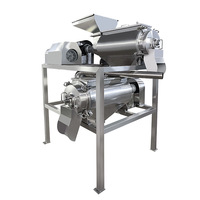 Nieuwe Design Lerford Multifunctionele 304 RVS Motor Custard Appel Passievrucht Pulp Maakmachine 1000kg/u Capaciteit