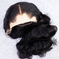 Perruques sans colle Lagos Hairline en cheveux humains, densité 180%, avec dentelle frontale transparente 13x4 et 13x6 – Vente chaude en gros
