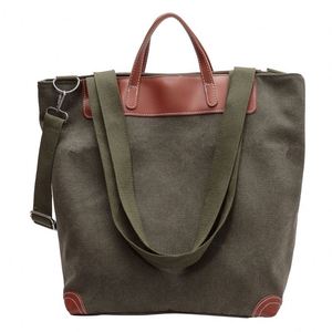 Bolso de Mano Casual de Lona para Mujer, Estilo Vintage, Gran Capacidad, Nuevo Bolso Tote para Llevar Bajo el Brazo o al Hombro, para Compras, 2024 - Product Image 4