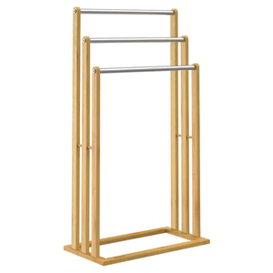 Freestanding phòng tắm <span class=keywords><strong>Rack</strong></span> khăn đứng với 3 Tier thanh kim loại cho phòng tắm, hồ bơi - Product Image 5