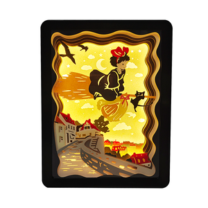 Lámpara <span class=keywords><strong>de</strong></span> decoración para dormitorio <span class=keywords><strong>de</strong></span> niñas, caja <span class=keywords><strong>de</strong></span> luz <span class=keywords><strong>de</strong></span> corte <span class=keywords><strong>de</strong></span> papel higiénico, <span class=keywords><strong>de</strong></span> Anime japonés - Product Image 2