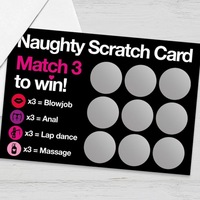 Carte à gratter avec impression personnalisée et nombre variable Carte de loterie Jeu de billets Cartes-cadeaux Saint Valentin Cadeau pour lui