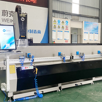 La Máquina de Perforación y Fresado de Alta Precisión Más Vendida, Máquina de Perforación y Fresado CNC de Doble Cabezal para Perfiles de Aluminio