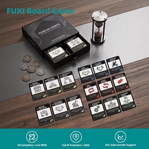 Jeu de société de table personnalisé en papier couché avec impression UV, certifié UE, pour aventures solo et quêtes de haute fantaisie à un joueur - Product Image 1