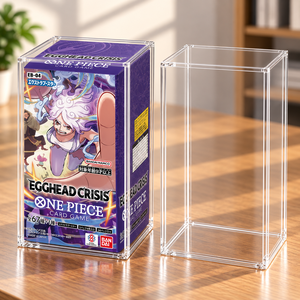 Estuche Magnético Acrílico Personalizable para el Juego de Cartas <span class=keywords><strong>One</strong></span> Piece OP-10 Royal Bloodline, Protección UV del 99%, Imán N52, Antipolvo - Product Image 2