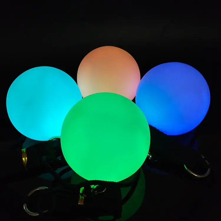 ПВХ светящийся многоцветный реквизит для фитнеса светодиодный мигающий шар