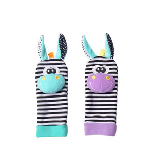Jouets pour bébés de 0 à 1 an, cadeau pour nouveau-né, anneau décoratif avec dragonne et âne - Product Image 2