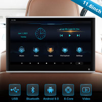 Moniteur d'appuie-tête Maustor 11,6'' avec écran tactile, affichage TV IPS, Android, WIFI, tablette multimédia pour siège arrière de voiture, lecteur CarPlay