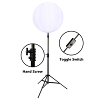 Lumières ballons portables, tour lumineuse, pour l'extérieur et l'intérieur, éclairage de ballons