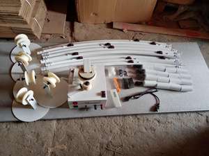 Système de tir de feux d'artifice rotatif à 360 degrés <span class=keywords><strong>pour</strong></span> événements <span class=keywords><strong>DJ</strong></span>, décoration intérieure froide, nouveau cercle de <span class=keywords><strong>mariage</strong></span>, 3m 4m 5m - Product Image 6