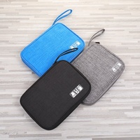 Organizador Electrónico de Viaje, Bolsa/Estuche para Cables USB, Accesorios, Banco de Energía, Cables de Carga, Cargadores, Auriculares, Memoria USB
