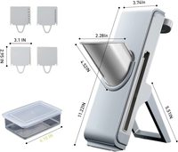 Keukenhulp Multifunctionele Plastic Eenvoudige Voedselsnijder Aardappel Wortel Vlees Snijder Groente Mandoline Snijder
