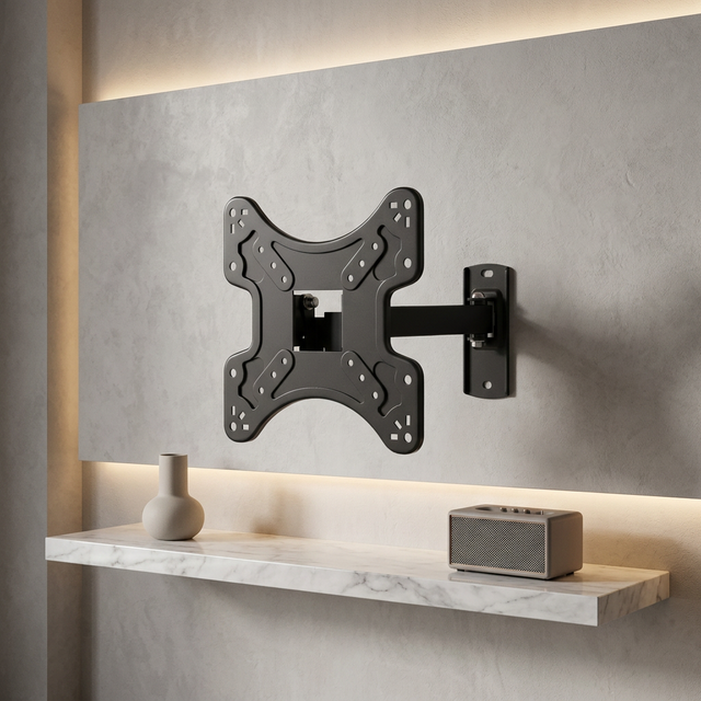 180 Degrees Swivel Tv Wall Bracket for Screen 10"-42" Compatible With VESA 200x200mm Wall TV Support