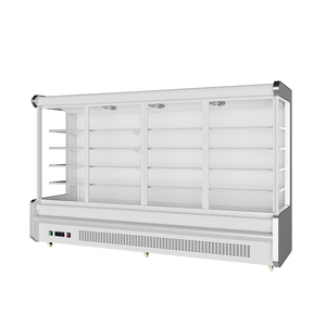Refrigerador de pantalla abierta para tienda de conveniencia | Refrigerador de cortina de <span class=keywords><strong>aire</strong></span> Multideck, R290, control digital, estantes ajustables - Product Image 1