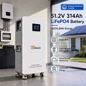16kWh 51.2V 314Ah Solar Battery Pack Vertical Floor Standing Battery for Residential <b>Energy</b> <b>Storage</b> <b>System</b> 16kWh Residential Ene - Product Image 4